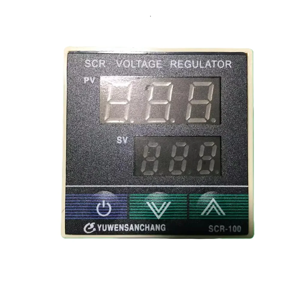 

YUYAO SAN FACTORY YUWENSANCHANG Thyristor voltage regulator for bottle blowing machine SCR-100 Voltage regulator table SCR100