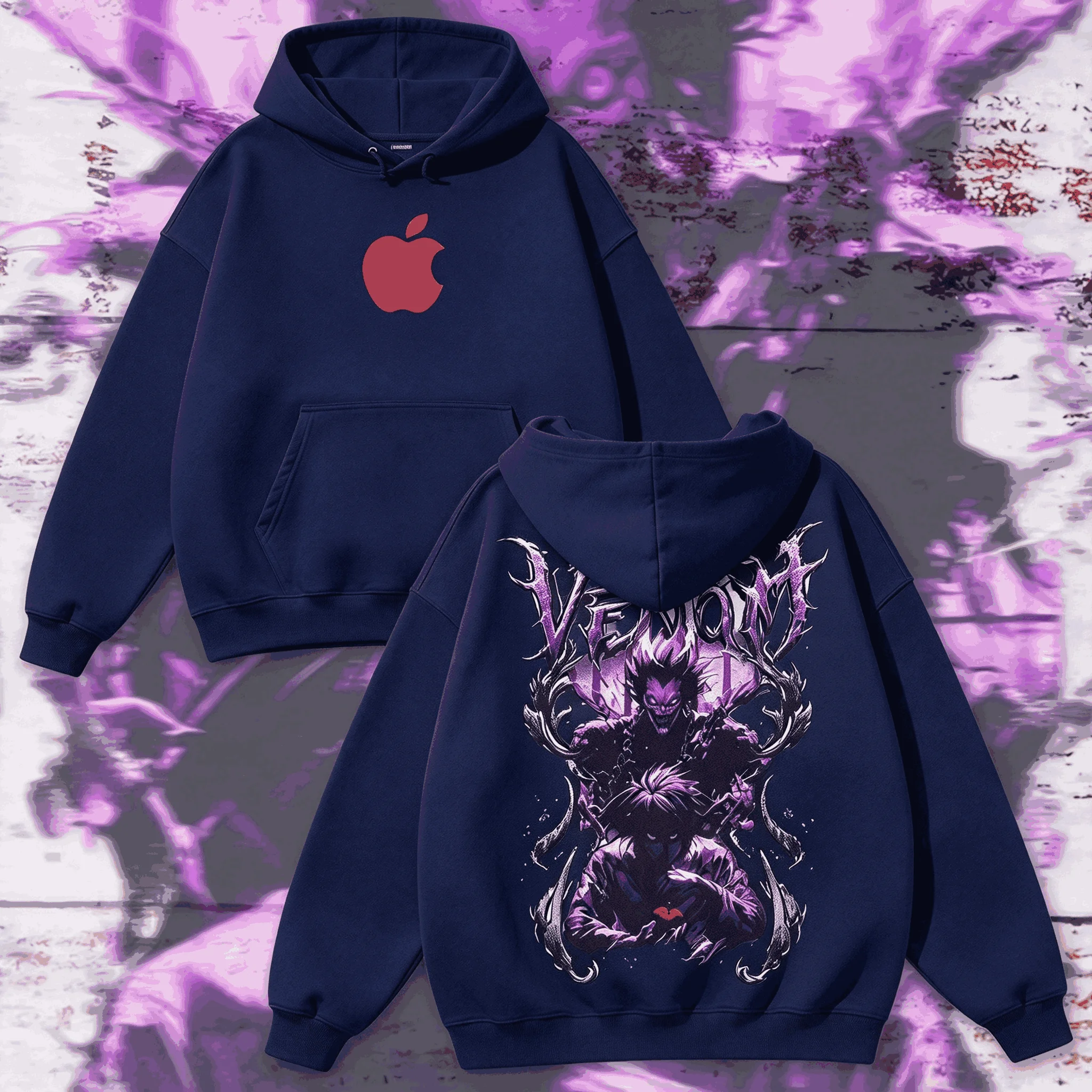DEATH NOTE Casual Loose Oversized Printed Unisex Retro Fashion Vintage Loose sweatshirt Sports Graphic for Men Women hot product