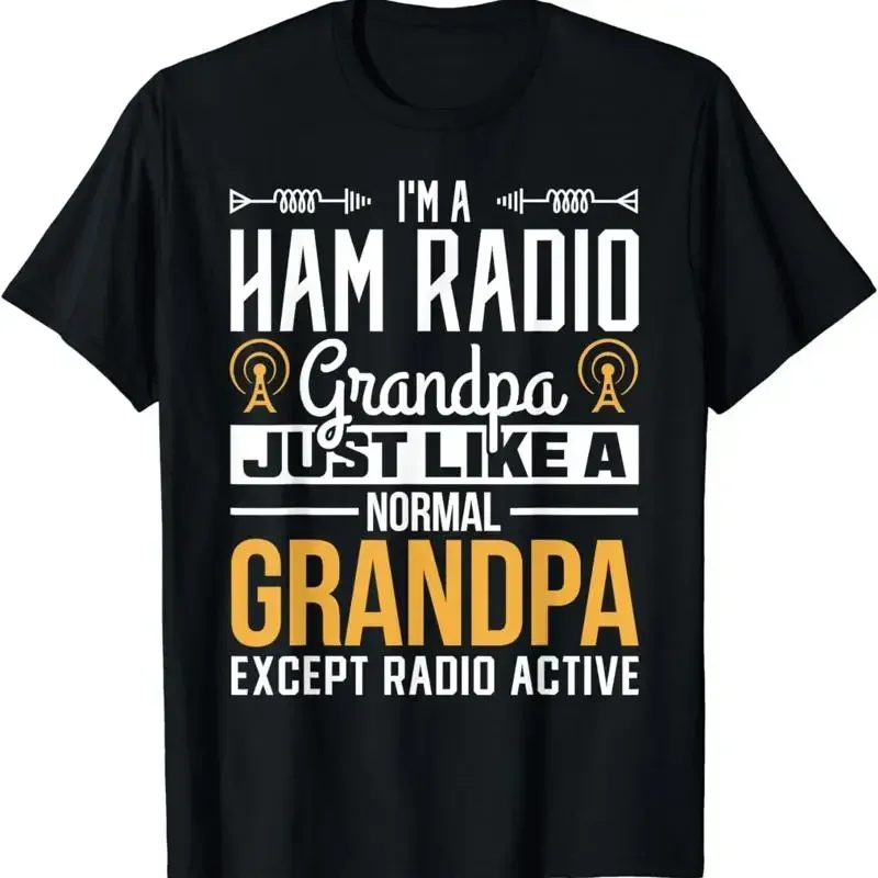Im A Ham Radio Grandpa Active T Shirt