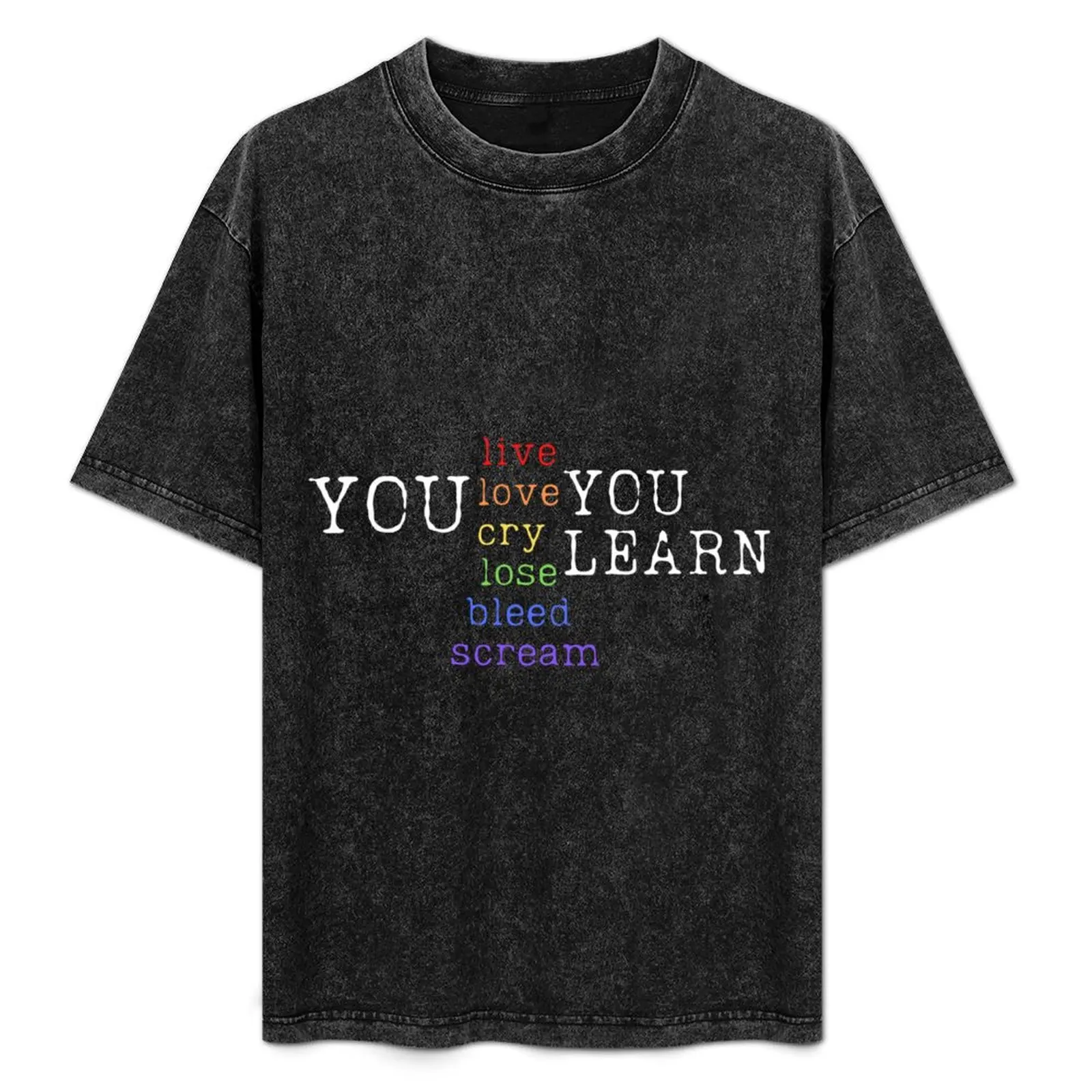 

You Learn Alanis Morissette Sticker Print T Shirt Poster Tote T-Shirt Plus Size Outdoor Casual Top