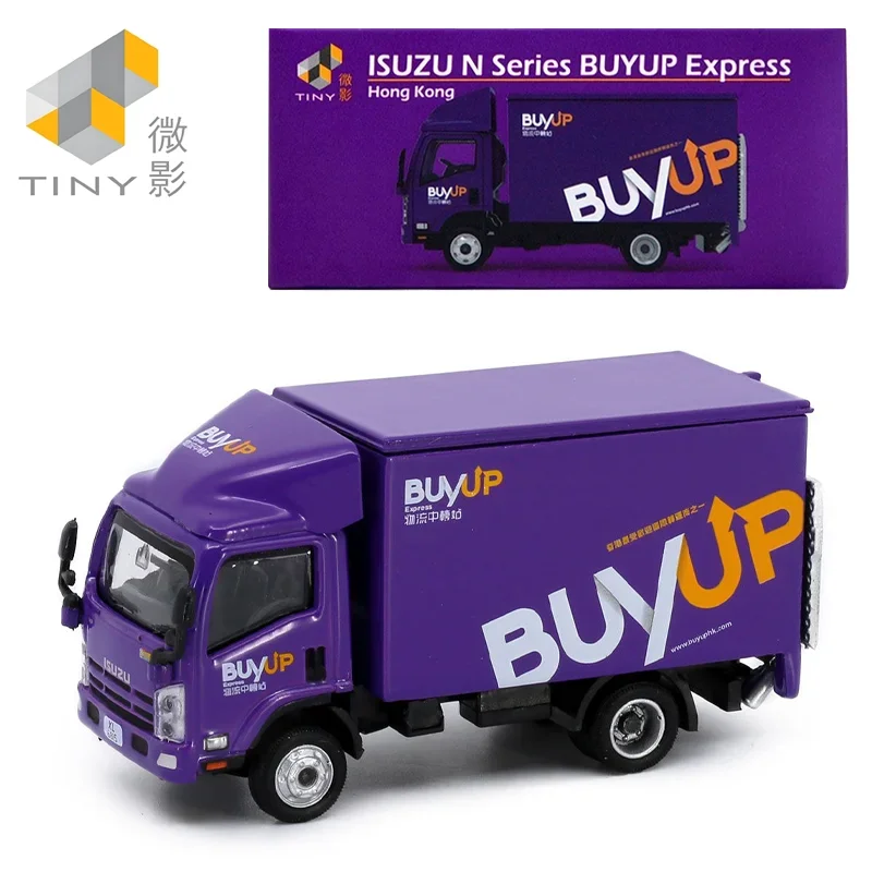 

Крошечный 1/76 ISUZU N Series BUYUP Express, игрушка из сплава Гонконга, литая под давлением металлическая модель автомобиля, подарок