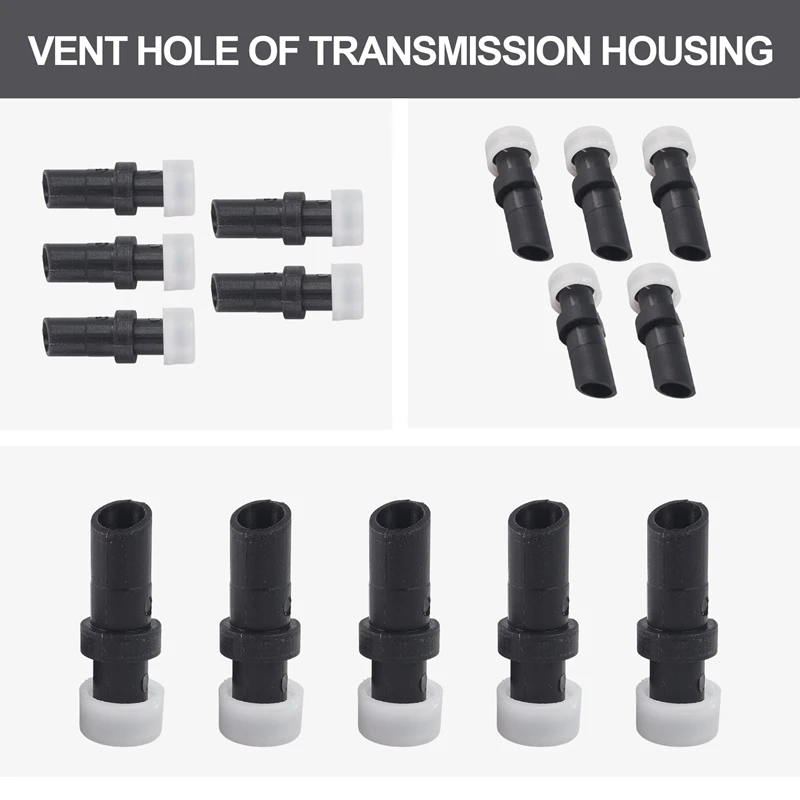 A23T For TH350 Powerglide 350C TH250 TH250C Transmission Case Vent 25892279 15771000, Differential Vent, 5 Pack