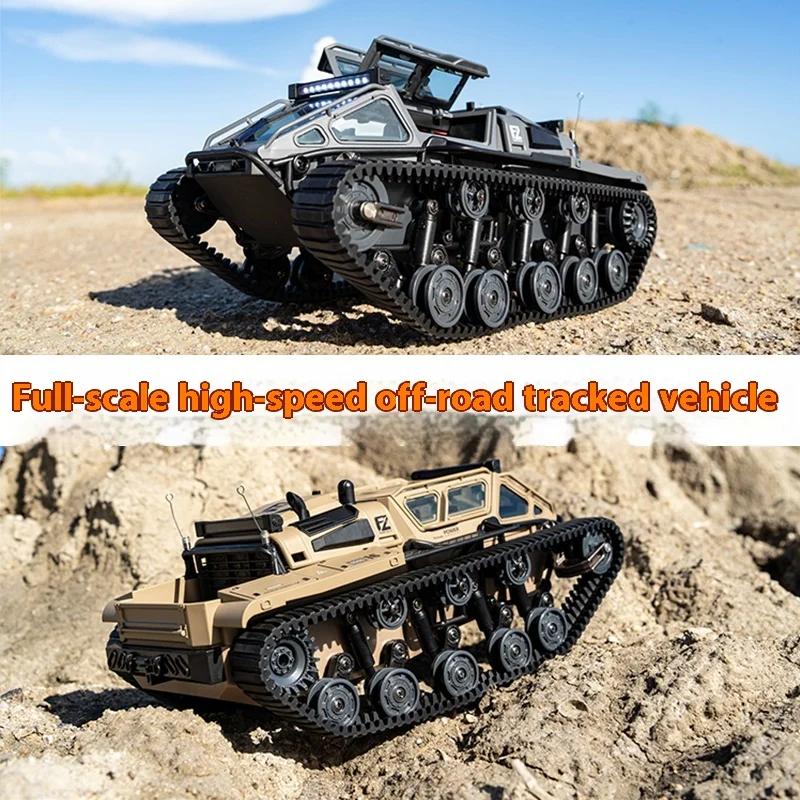 Jjrc C8812 Full Scale Tracked Vehicle High Speed Off Road Vehicle Simulation Tank Stunt Vehicle Boy Toy Car Model