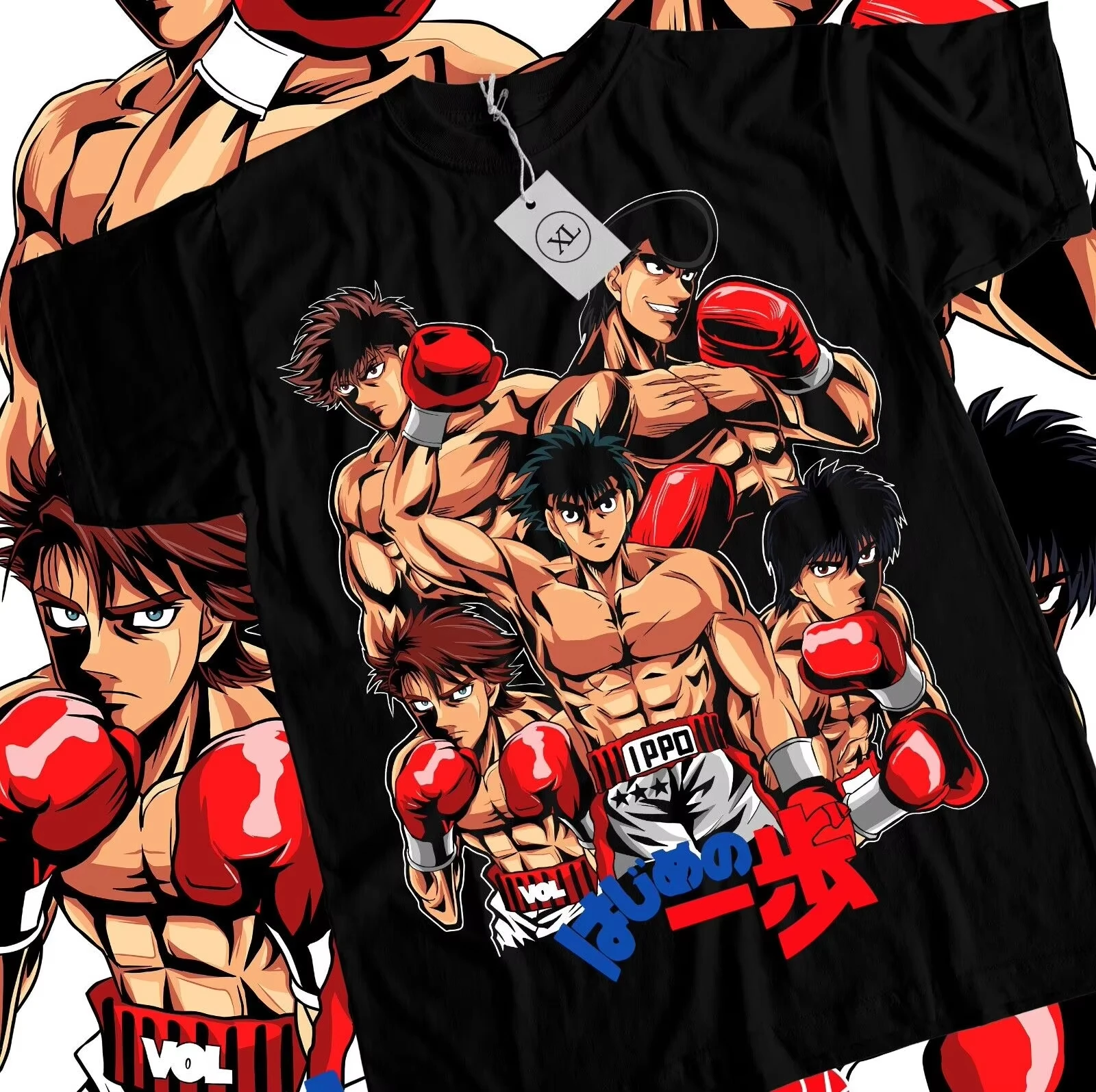 Camiseta Hajime No Ippo, regalo deportivo Yaskawa Boxing Gym Ippo Makunouchi Kbg, camisetas de verano para hombres y mujeres, camiseta deportiva informal holgada