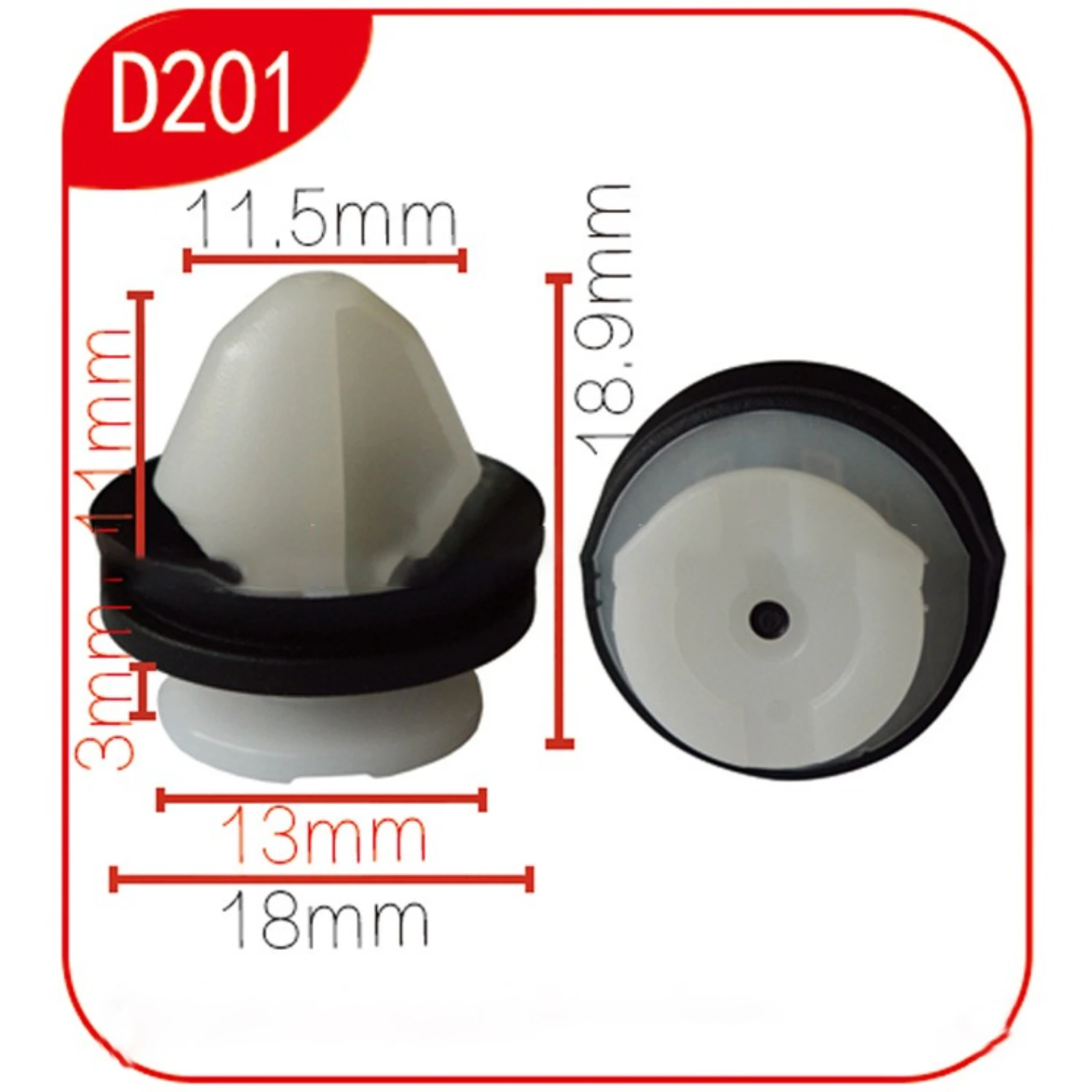 10-100X Car Interior Trim Door Panel Card Fastener Clips Panel Clip Retainer Rivet For Picasso Peugeot Citroen 9341PF 6991Y8