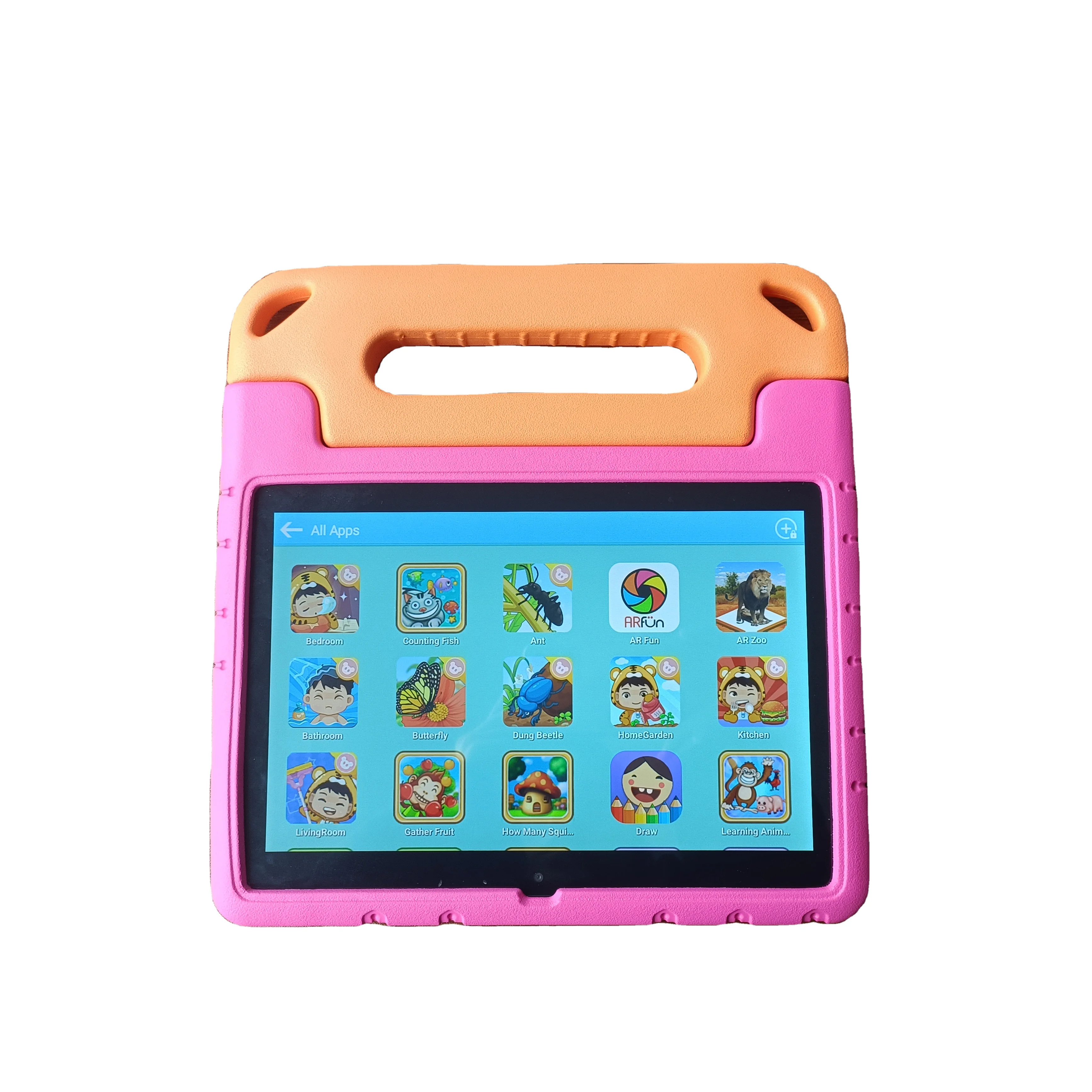 Atouch-Tablet PC Android com Gamepad, 10.1 "Touch Screen, Educação Infantil, Melhores Presentes