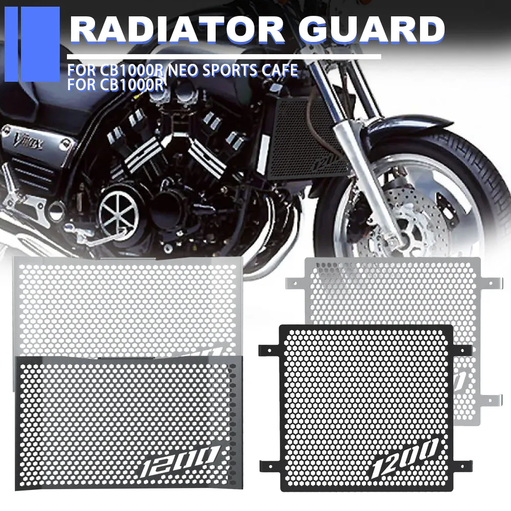 VMAX1200 Motorcycle Radiator Grille Guard Protector Cover For Yamaha V-MAX VMAX 1200 1985 - 2007 1997 1998 1999 2000 2001 2002