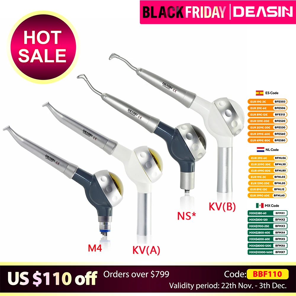 

High quality Dental Air Flow Teeth Polishing Polisher Handpiece Hygiene Prophy Jet dentistry tools