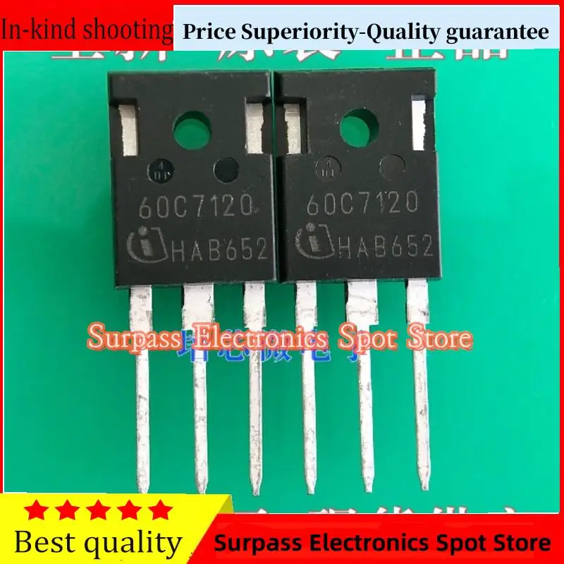 50PCS-100PCS  IPW60R120C7 60C7120  MOS TO-247 66A/650V Price Superiority-Quality guarantee