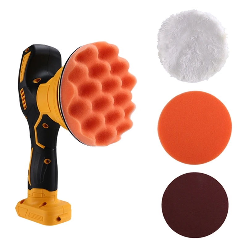 Car Polisher Adjustable Auto Cordless Electric Waxing Sanding Sealing Glaze Tool  Power Tools For Dewalt 18V 20V Battery