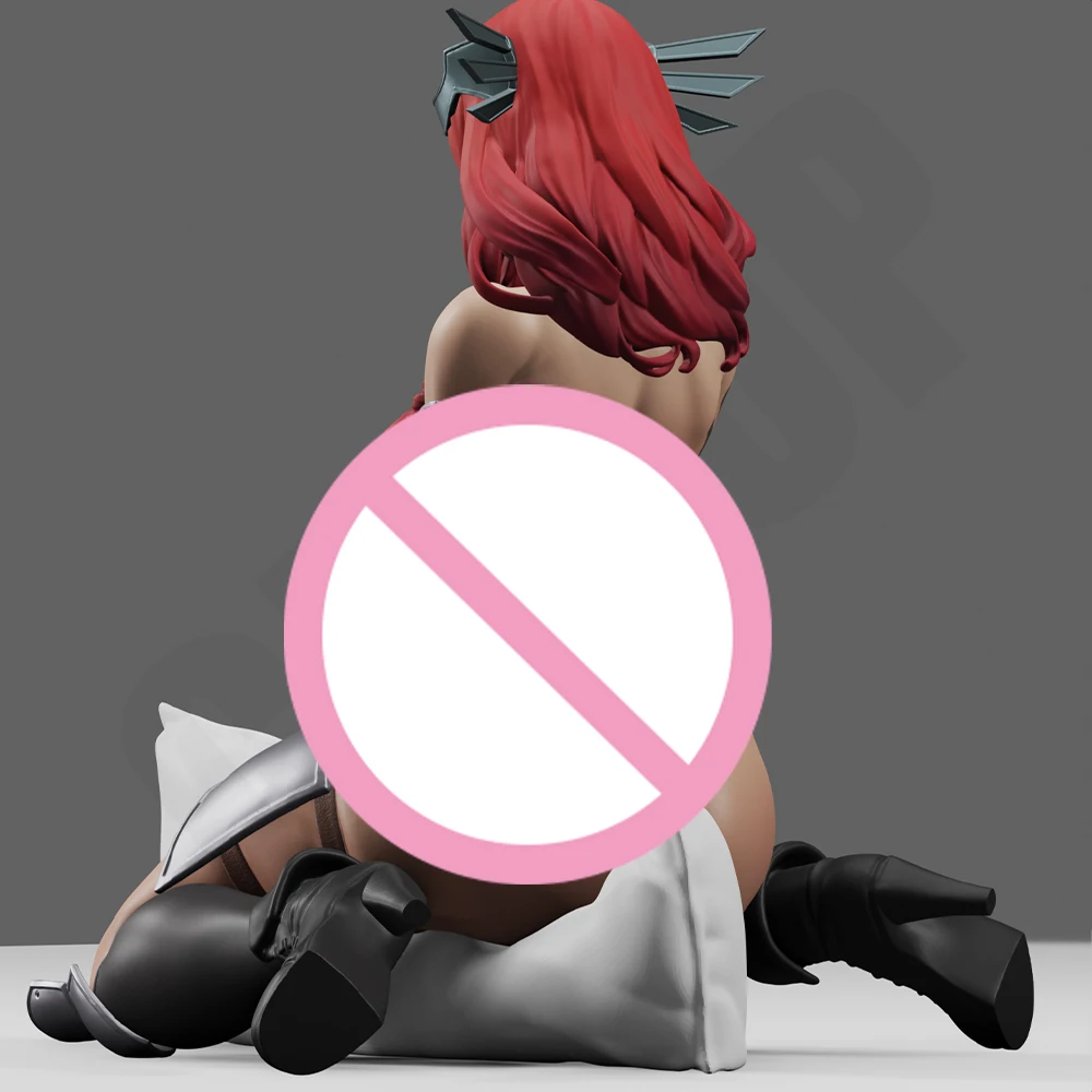 1/24 3d Print Model Kit Sexy Goddess Freya Pillow Resin Figure Model Kit Diy Micro Reduction Statue Unpainted Garage Kit Toys