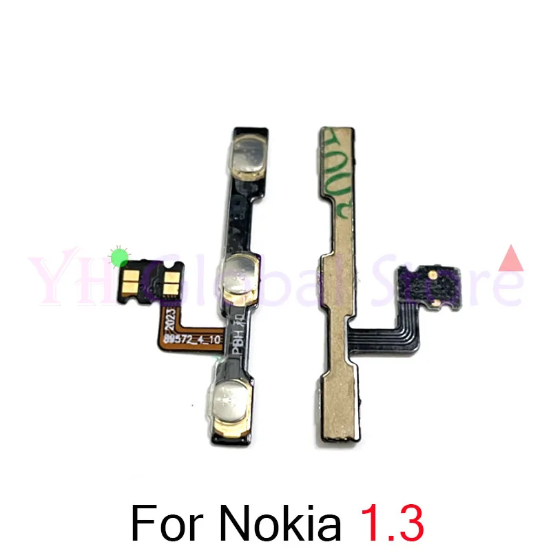 5PCS For Nokia 1 1.3 1.4 3 3.1 3.4 5 6 7 8 5.1 6.1 7.1 8.1 Power On Off Switch Volume Side Button Flex Cable Repair Parts