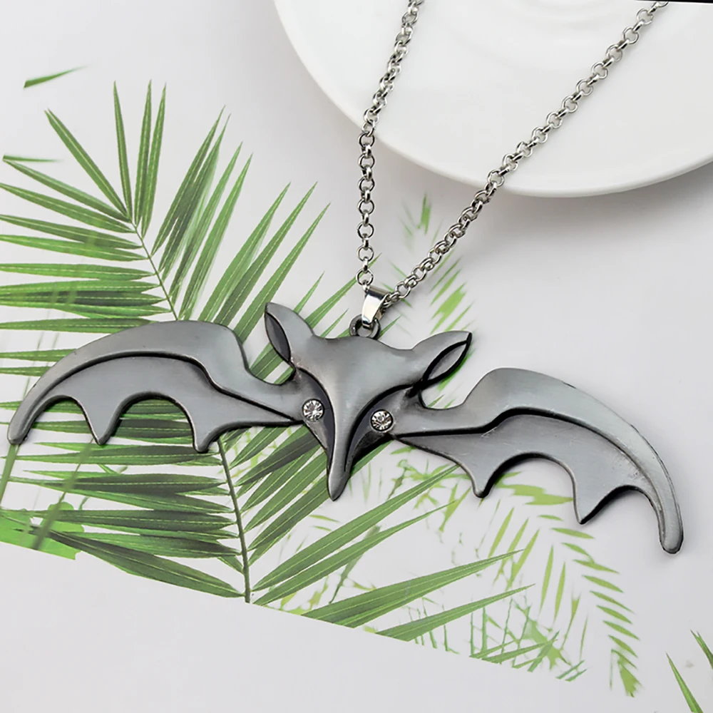Fashion Vintage Punk Gothic Bat Chain Necklace For Women Animals Choker Halloween Collar Hip Hop Girls Jewelry Gift