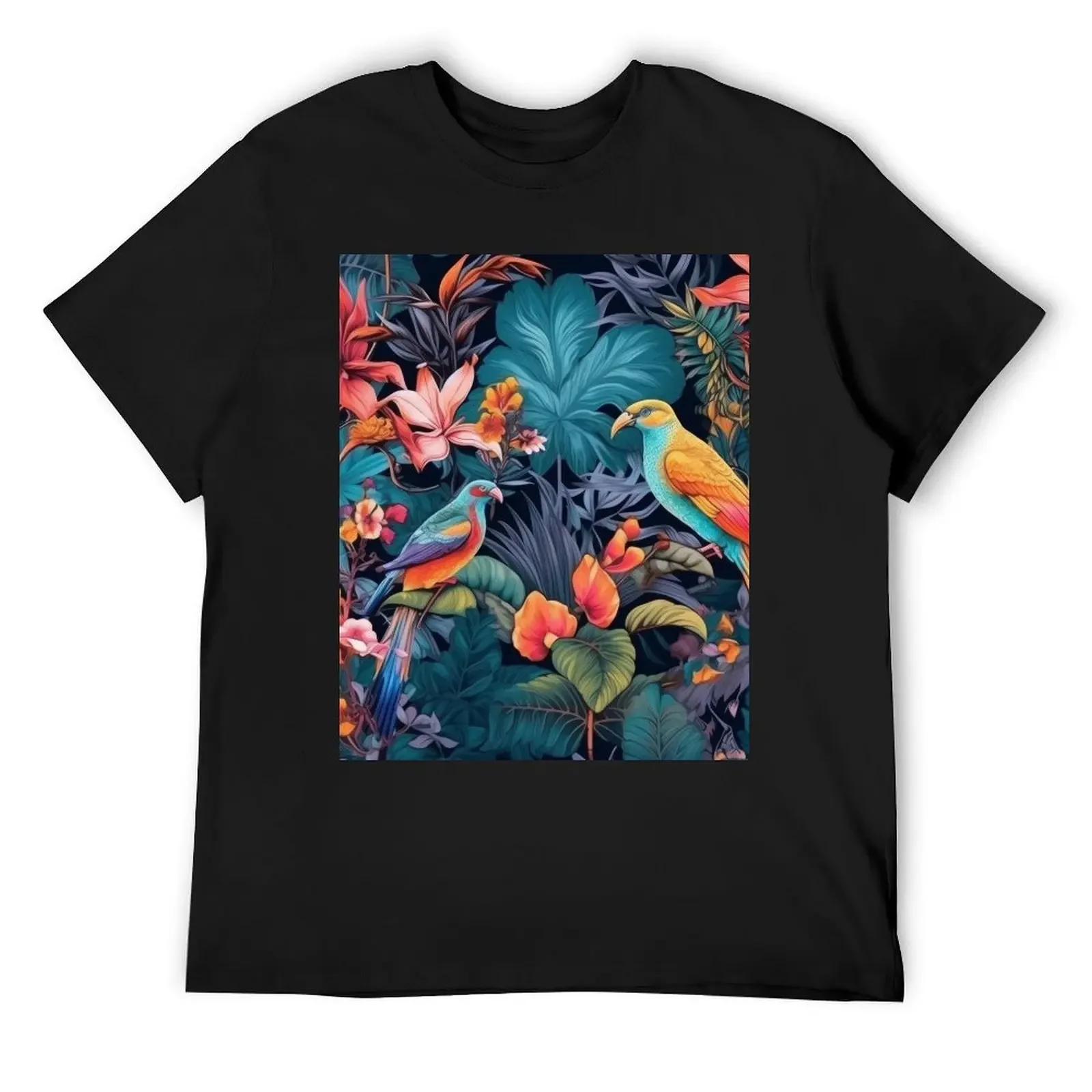 Tropical Symphony: Vibrant Birds of Costa Rica T-Shirt heavyweights graphic tee shirt anime t shirts sublime shirts men graphic