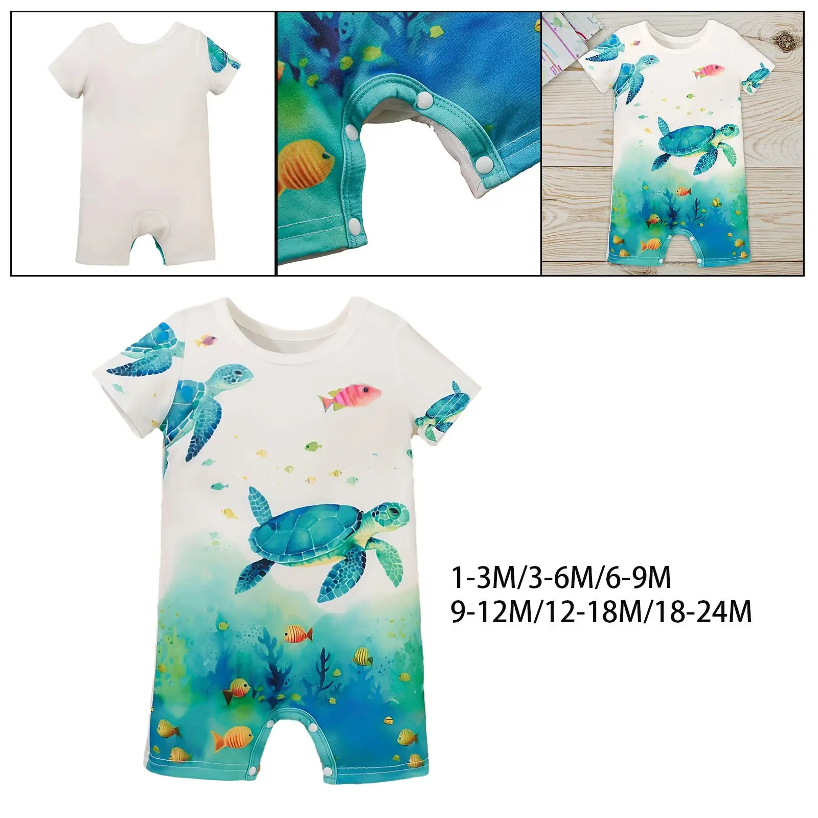 Summer Short Sleeve Jumpsuit Outdoor Casual Clothes Infant Newborn Fashion Climb Clothing Cute Baby Clothes Bodysuit Baby Romper