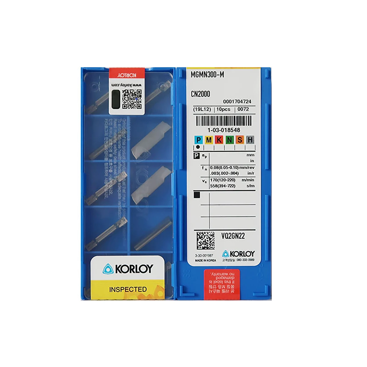 

100% Original MGMN200 MGMN250 MGMN300 MGMN400 MGMN500 MGMN600 MGMN 800 M PC9030 Grooving Tool Carbide Inserts MGMN CNC