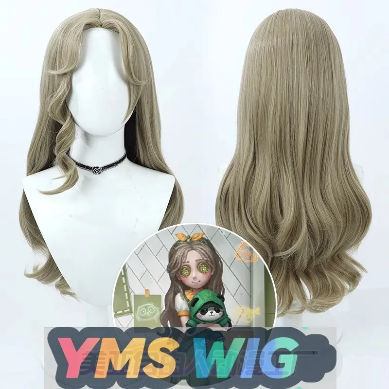 

【YMS WIG】Identity V Little Girl Rolling Partner Косплей Парик Реалистичный льняной цвет головы