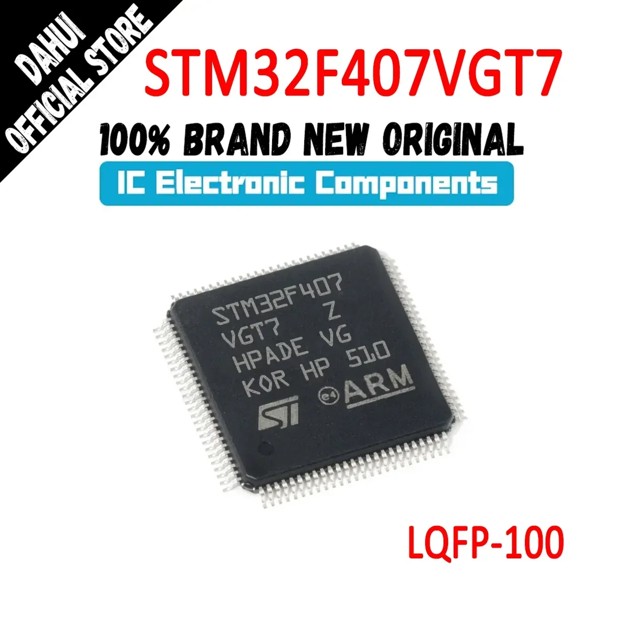 

(1Piece) 100% New Original STM32F407VGT7 STM32F407VG STM32F407 STM32F STM32 STM IC MCU Chip LQFP-100