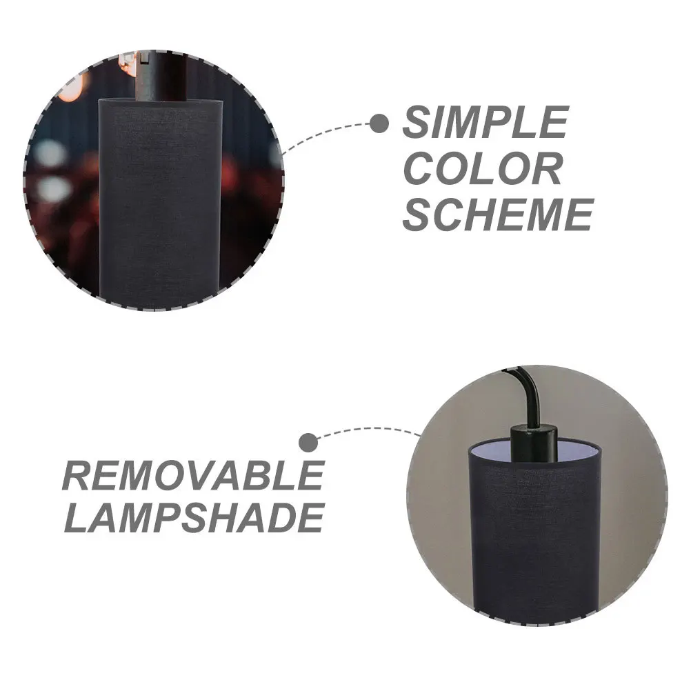 

2Pcs Wall Light Shade Classic Color Scheme DIY Design Cloth Lampshade for Home Decor Small Lampshade Wall Light Shade