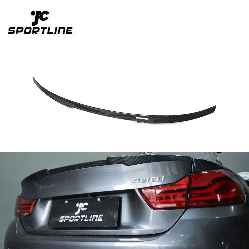 

For BMW 4 Series F32 Coupe Rear Spoiler Carbon Rear Lip Demolition Edge Spoiler Wings
