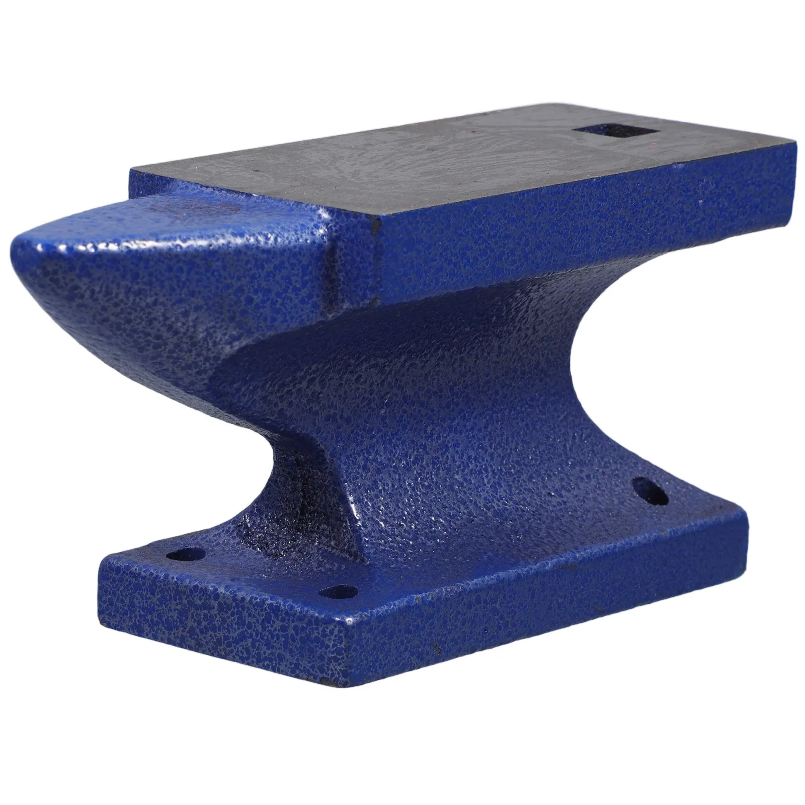 1Pcs Heavy-Duty Iron Beating Anvil for DIY Metalworking Sturdy Rust-Resistant Hand-Knock Anvil with Smooth Sprayed Surface