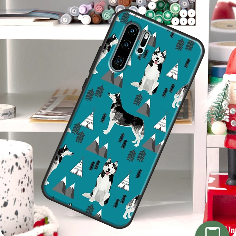 Siberian Husky Dog Case For Huawei P30 P20 P40 Lite Nova 11 Pro 9 10 SE 5T 11i 8i 3i Y60 Y70 Y90 Y61 Y91 Cover