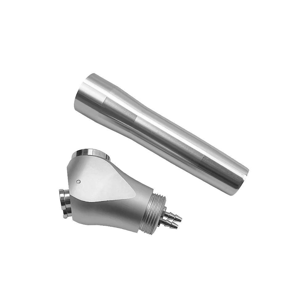 الأسنان الهواء رذاذ الماء الثلاثي 3 طريقة بندقية حقنة قبضة مع 2 فوهات نصائح أنابيب لوحدة كرسي الأسنان أداة تنظيف الأسنان