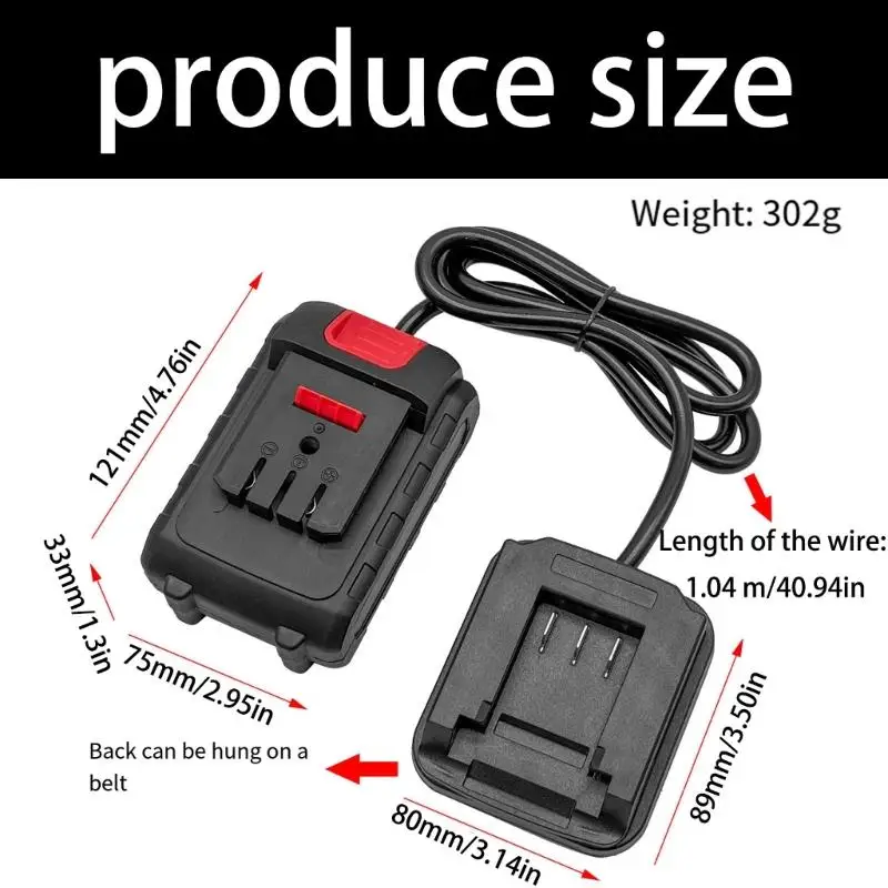 652F 18V Power Tool Battery Adapter For Dayi /2106 Battery Converters Efficient Tool