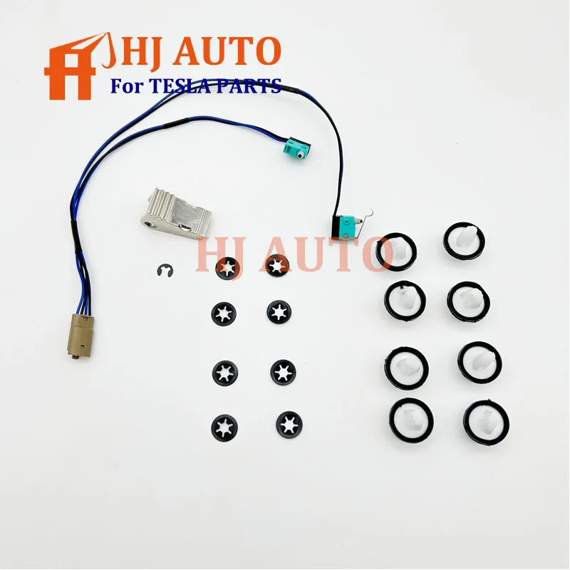 1016009-00-C For Tesla Model S Door Handle Upgrade Repair Kit Microswitch Harness Handle Paddle 1042845-00-B w/Door Panel Clips