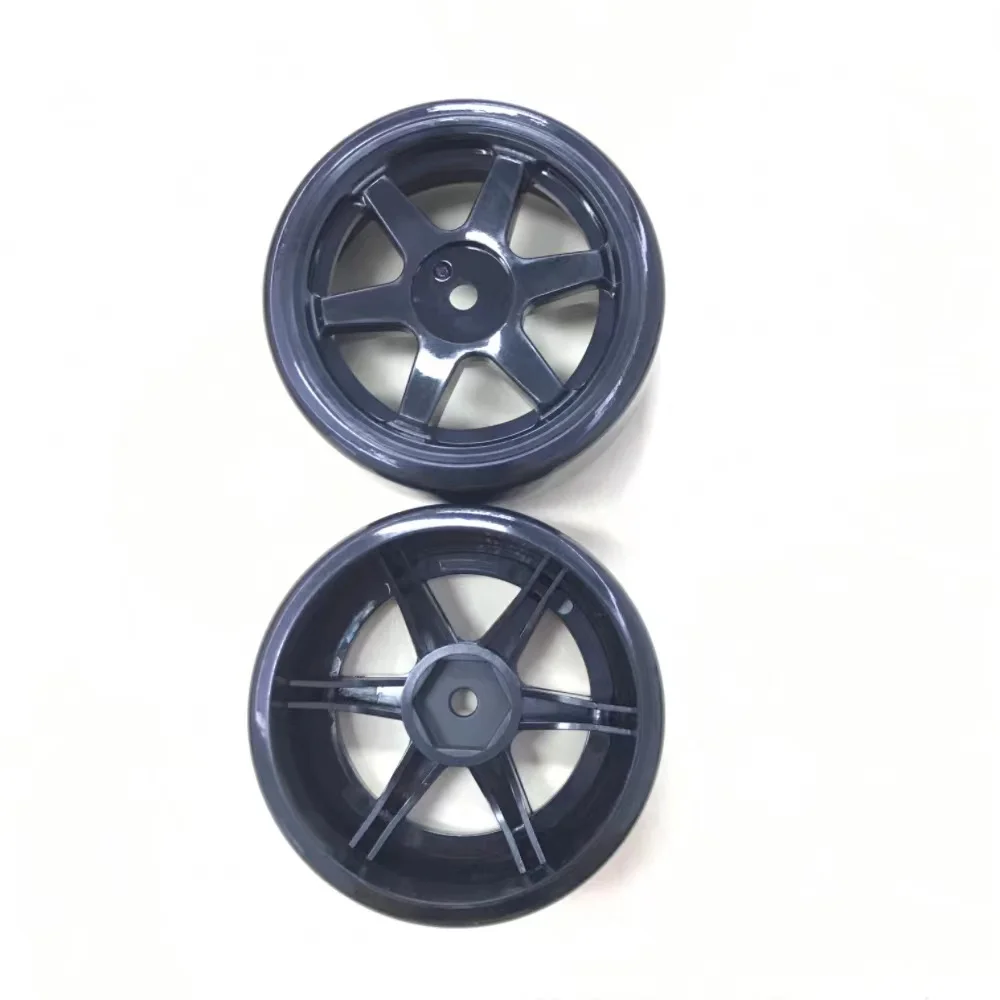 HYPER GO 14301/14302 1/14 Scale RC Car Accessories 1415C Drift Wheels & Tires, Suitable for Hex 12mm,Off-road Vehicle Parts