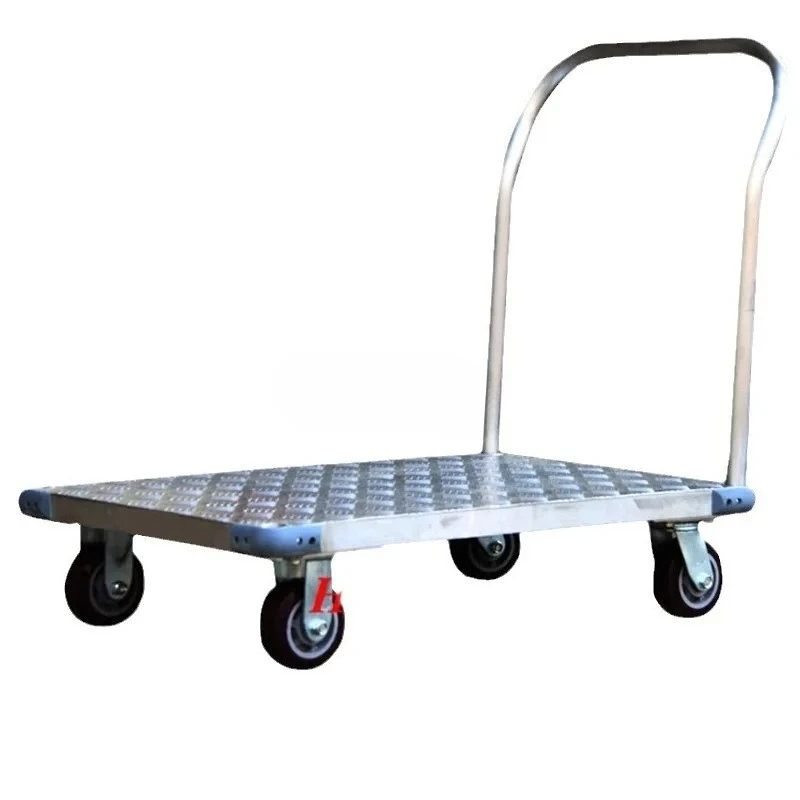 

400Kg Light Aluminum Light Flat Trolley UF2436 Small Flat Trolley