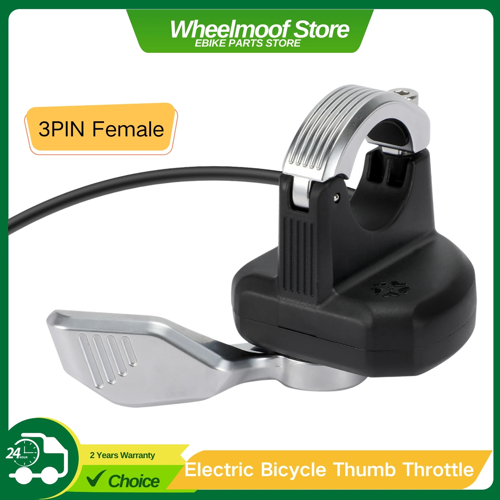 Electric Bicycle Thumb Throttle，Accelerator For Bafang ，Mid-Drive Motor Parts  EBike Accessories