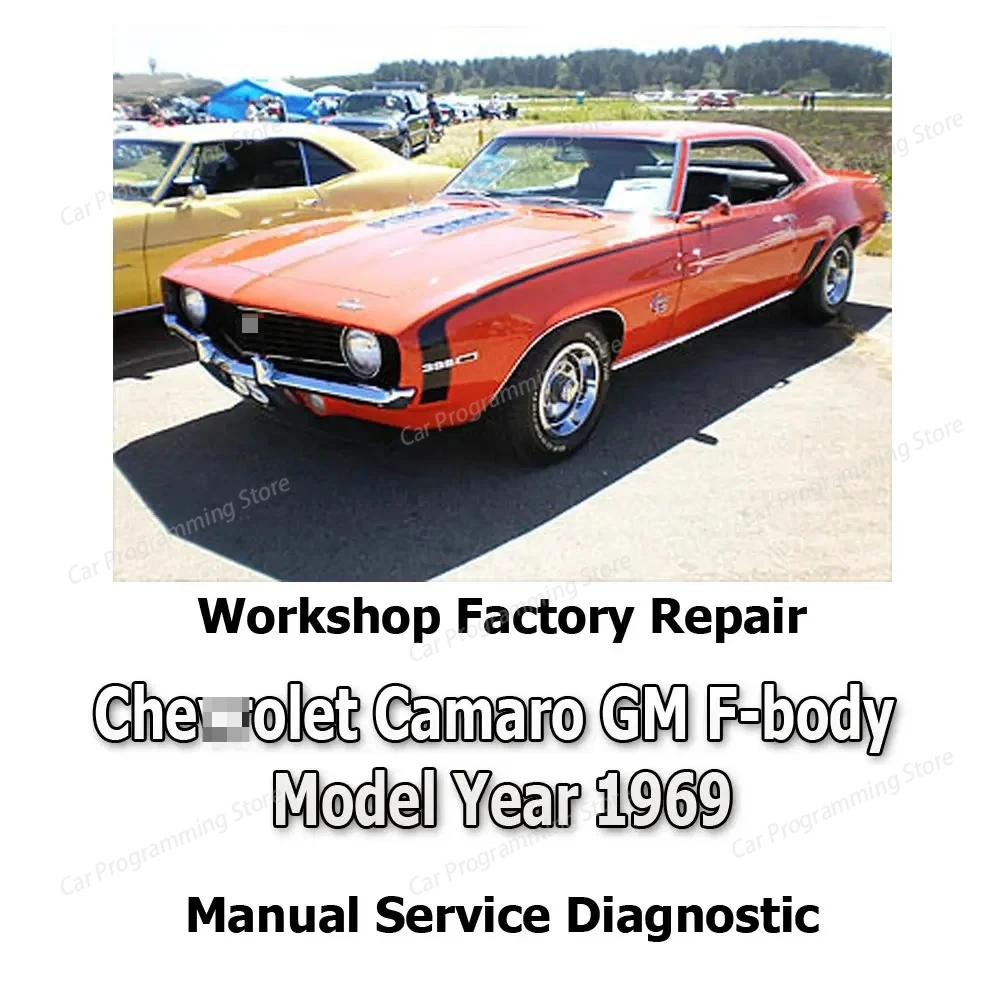 

Для Chevrolet Camaro GM F-body 1969, мастерская, заводской ремонт, ручной сервис, автомобильная диагностика, ручной инструмент для автомобиля, авто