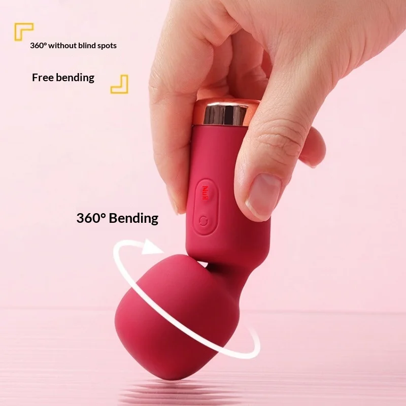 AV عصا هزاز للنساء البظر محفز تدليك الثدي الحلمات هزاز أنثى الاستمناء لعبة الجنس الصغيرة للنساء #2