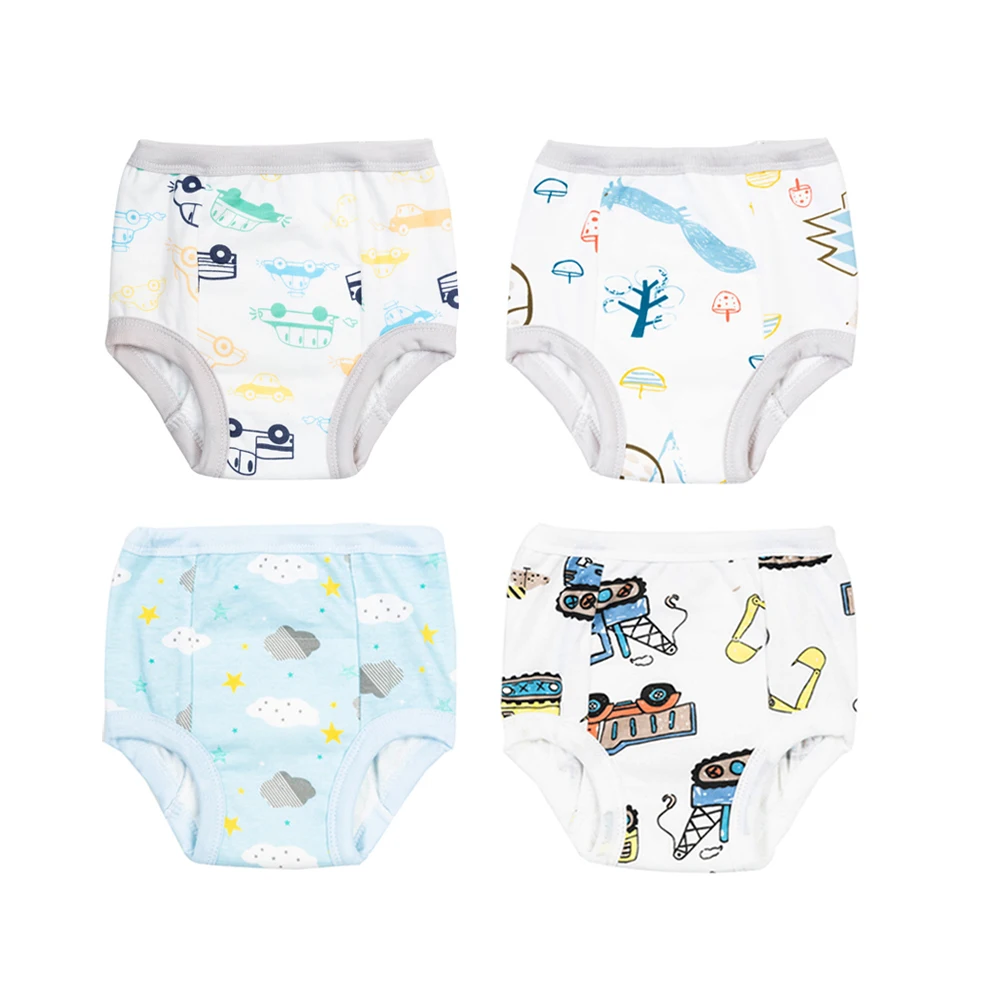 6 Layers Potty Training UnderwearWaterproof Strong Absorbent Potty Training Pants for Toddlers Boys