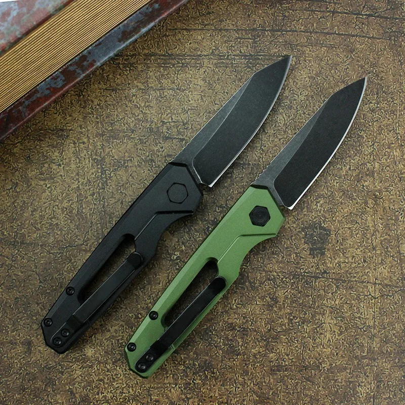 Imagem -02 - Folding Aviação Alumínio Blade Pocket Knife Ferramenta Tática Facas de Sobrevivência Multitool Caça ao ar Livre Camping Cpm154 7550