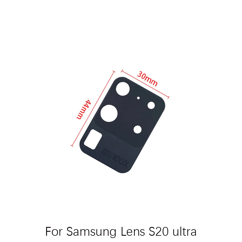 Camera Glass Back Rear Camera Glass Lens For Samsung S20 S20Fe S20Plus S20Ultra With Adhesive Sticker