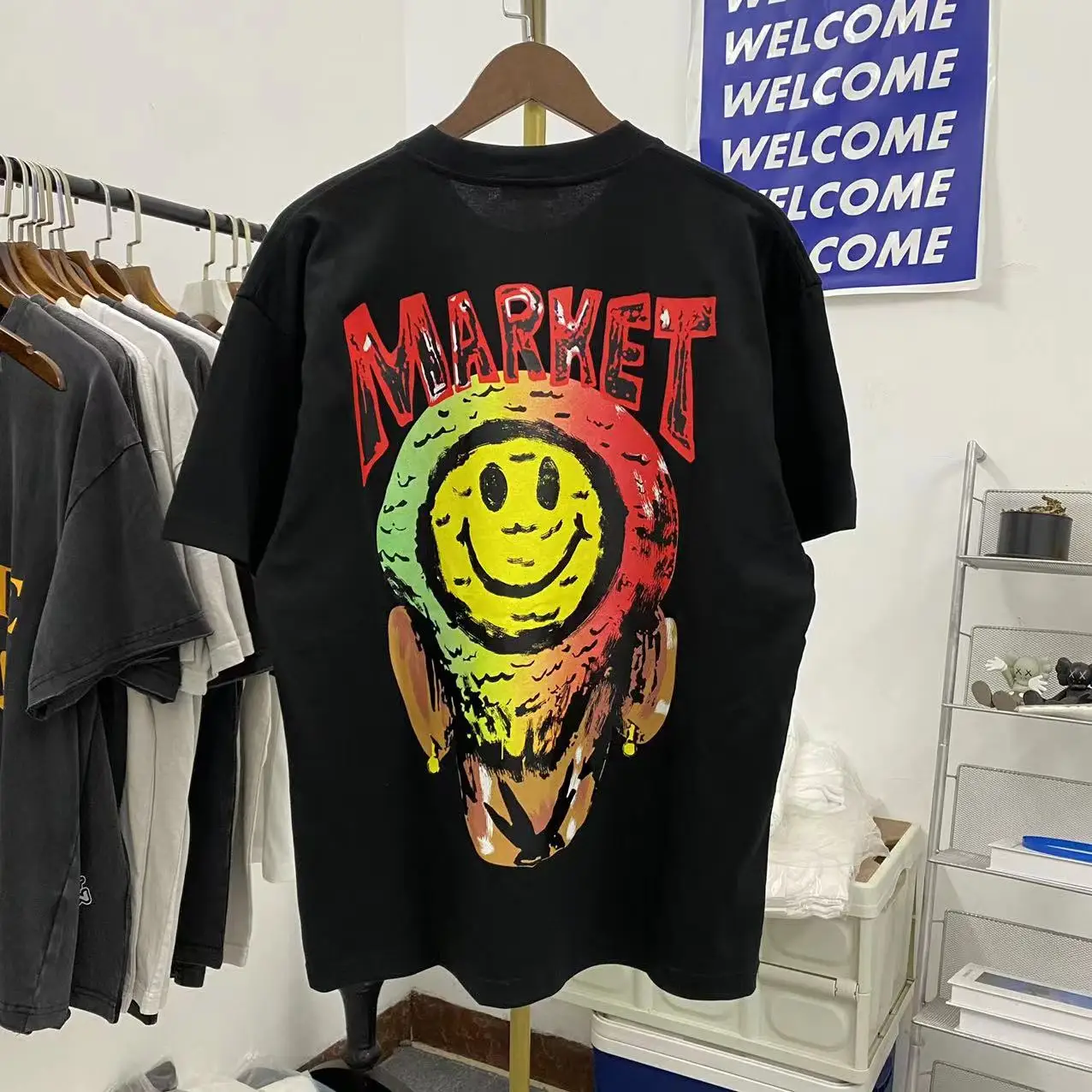 Men's Clothing New Hot-selling Basketball Star printing casual men's and women's loose short sleeve T-shirt Ropa hombre