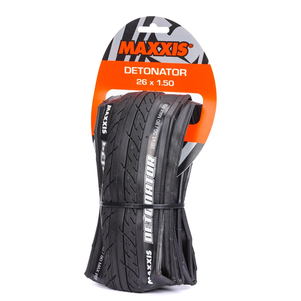 MAXXIS DETONATOR Lightweight Folding Cruisers Bicycle Tire 26x1.25/1.50 27.5x1.50 Original Bike Tyre City Cycling