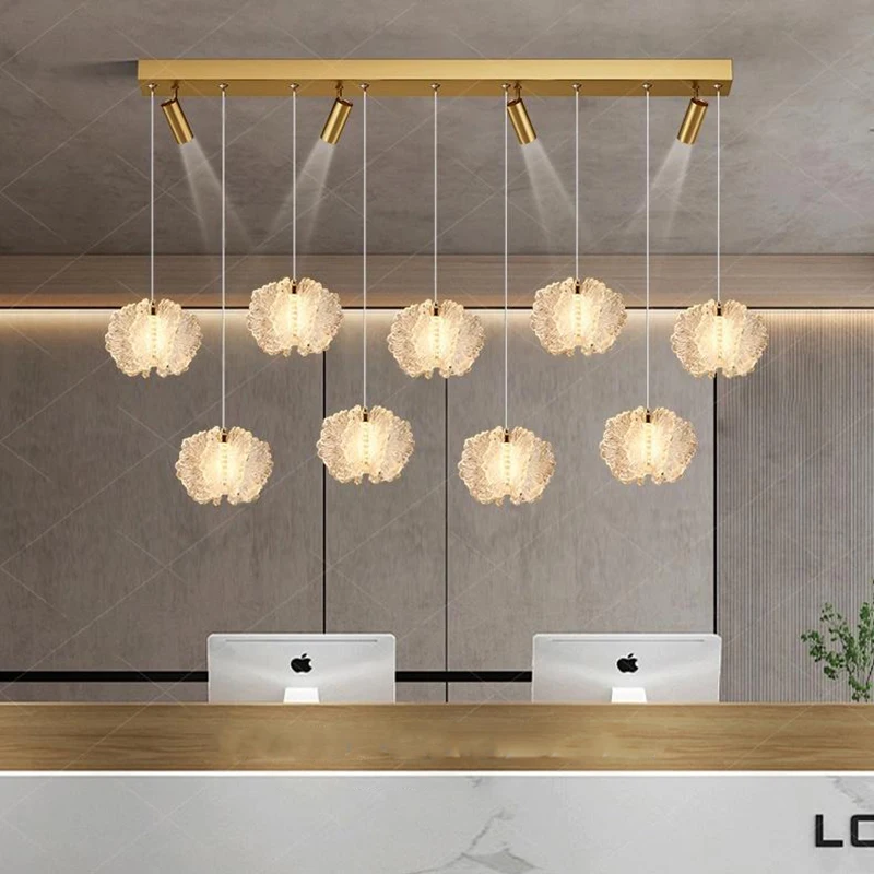 

European style modern light luxury home decoration LED lights, living room pendant lights, dining room pendant lights, indoor li