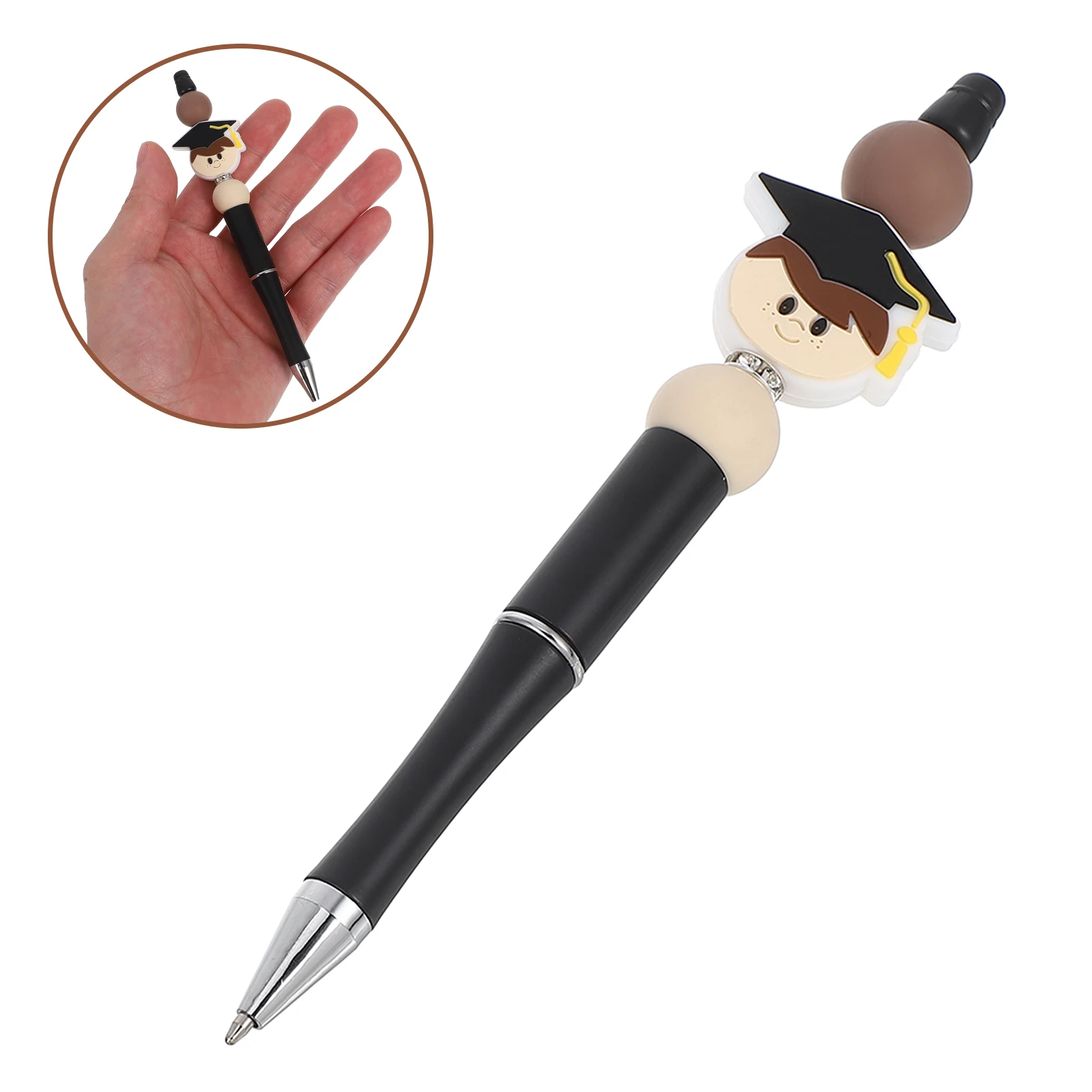 

Beaded Ballpoint Pen Fancy Writing Pens Business Signature for Men Classroom Gifts Students Kit Appreciate Filling Festival