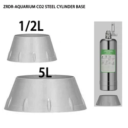 ZRDR brand aquarium CO2 steel cylinder generator base 1/2/5L dedicated steel cylinder base fish tank steel cylinder accessories