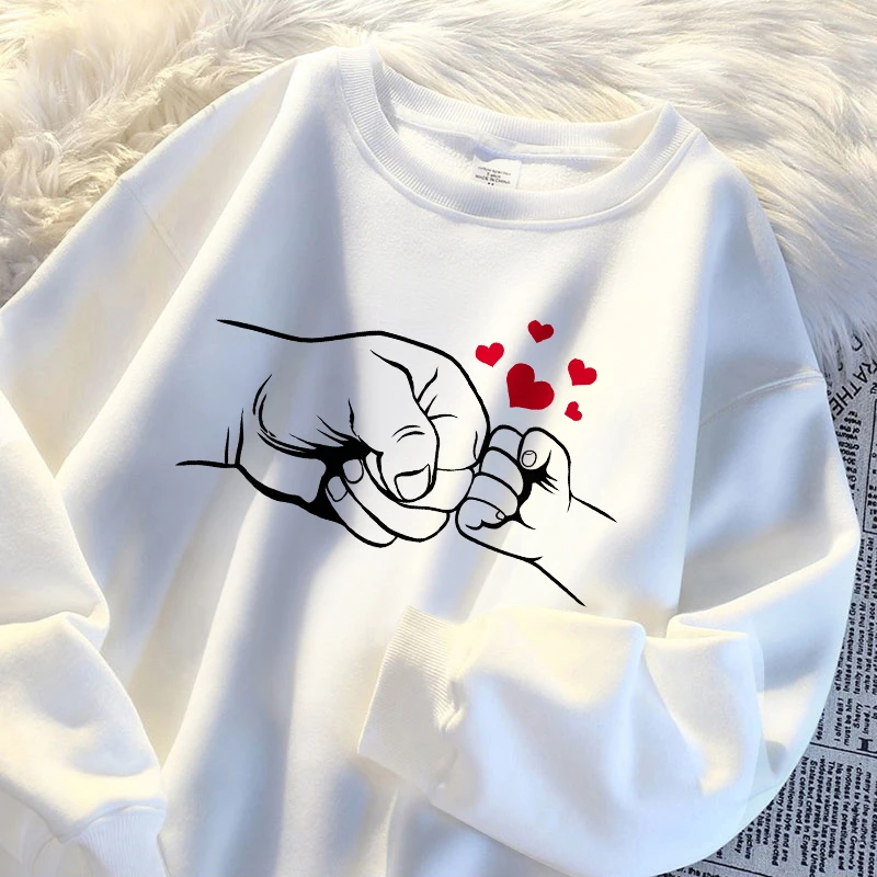 

Big Hands Clashing With Small Hands Sudaderas Wo Street Autumn Sudadera Hipster Oversized Camisa Hip Hop Fleece S Top