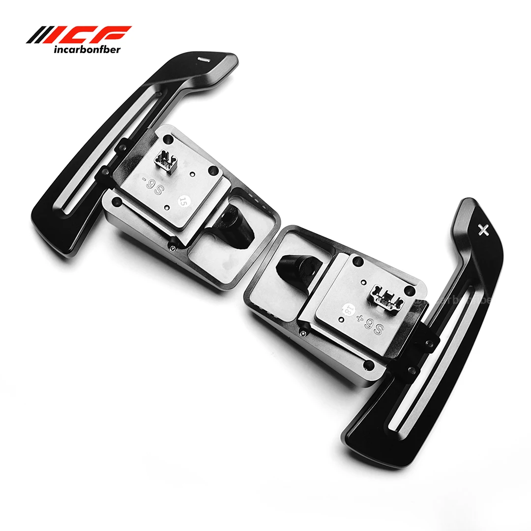 ICF Carbon Fiber Magnetic Shift Paddle For Mercedes Benz Smart 451 453 Steering Wheel Shift Paddles Car Accessories
