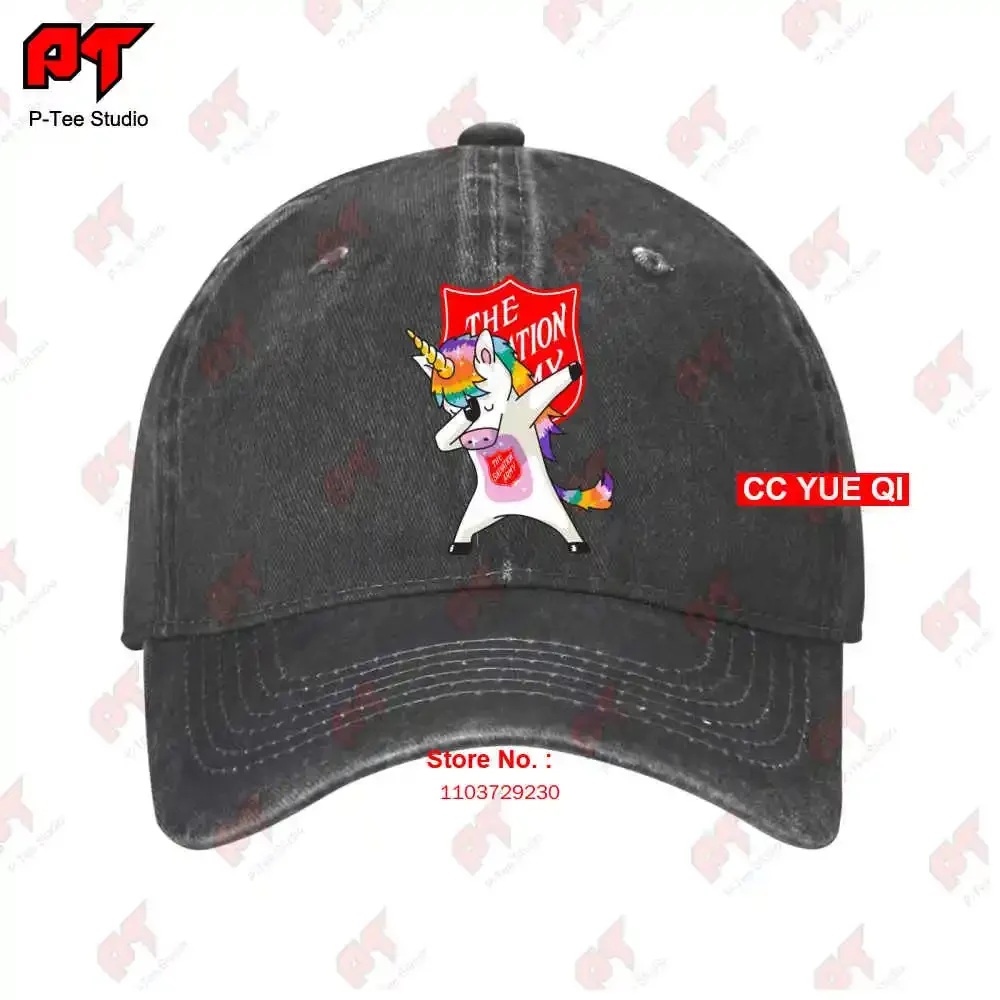 The Salvation Army Unicorn Dabbing Baseball Caps Truck Cap P47Y