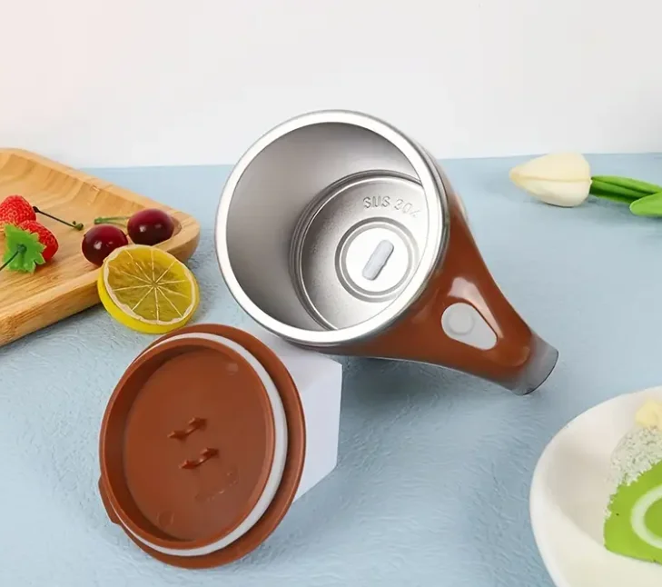 كوب قهوة للخلط الأوتوماتيكي، كوب قهوة أوتوماتيكي، كوب قهوة مغناطيسي جديد ذاتي الخلط، يستخدم لصنع القهوة، #2