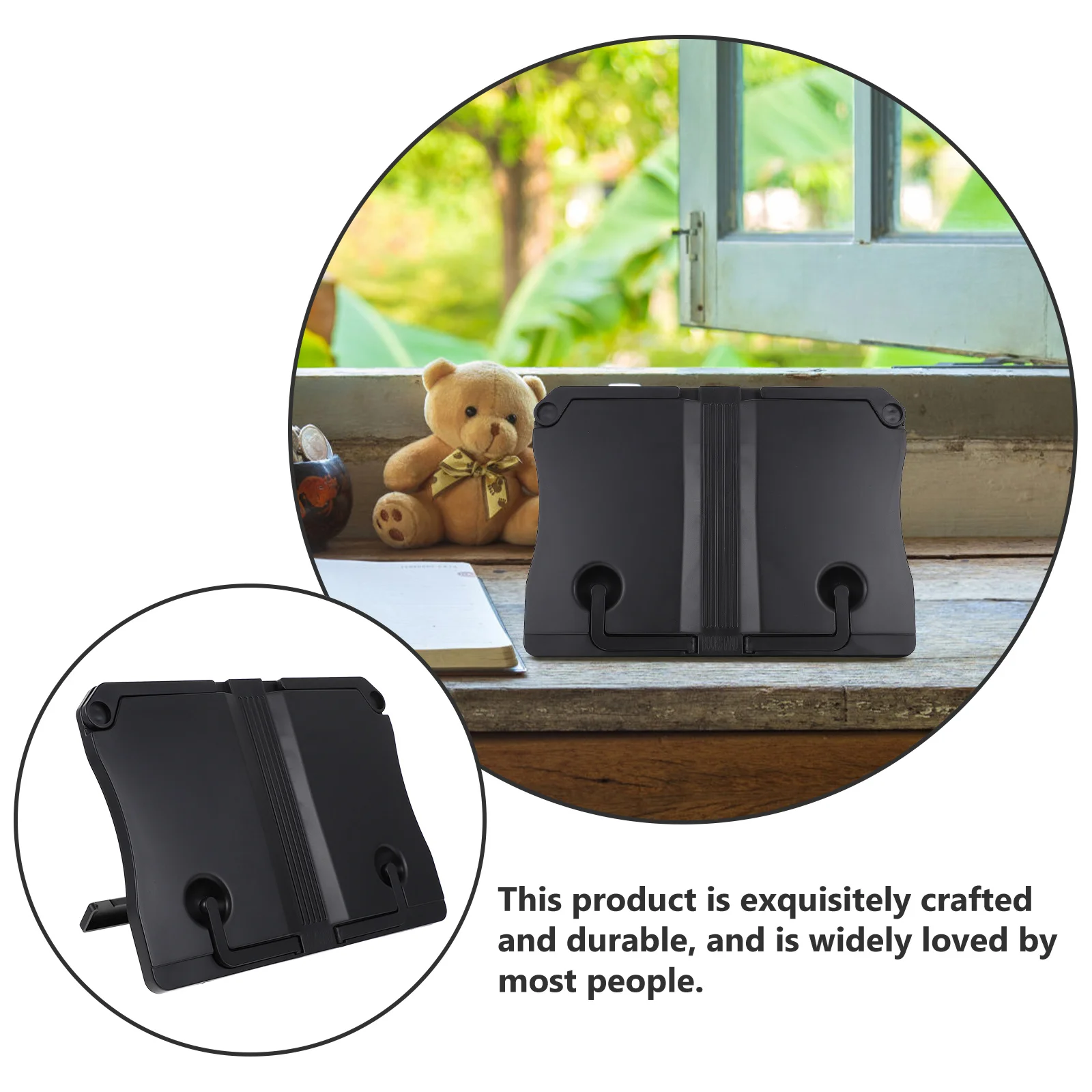 

Reading Stand Adjustable Book Holder Desktop Book Rest Rack For Student School Home Office Use Lightweight Portable Bookshelf