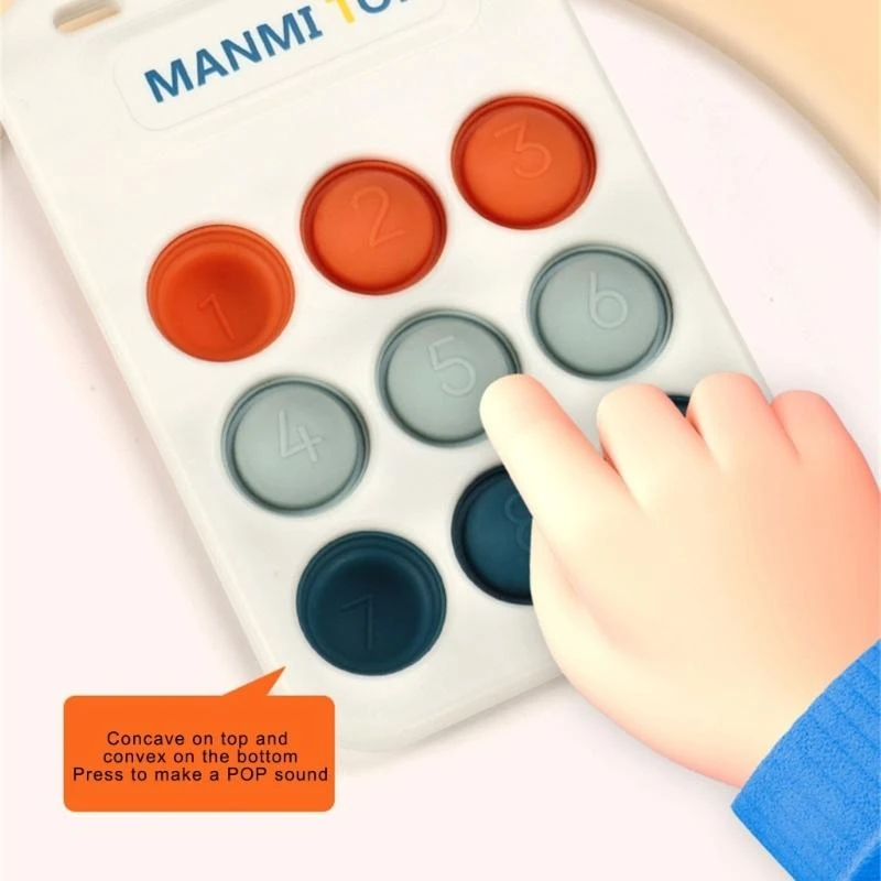 Nowość zabawa prasowa zabawka dla dzieci Dzieci Chirstmas prezent medytacja silikonowa gadżet medytacja sensoryczna zabawka