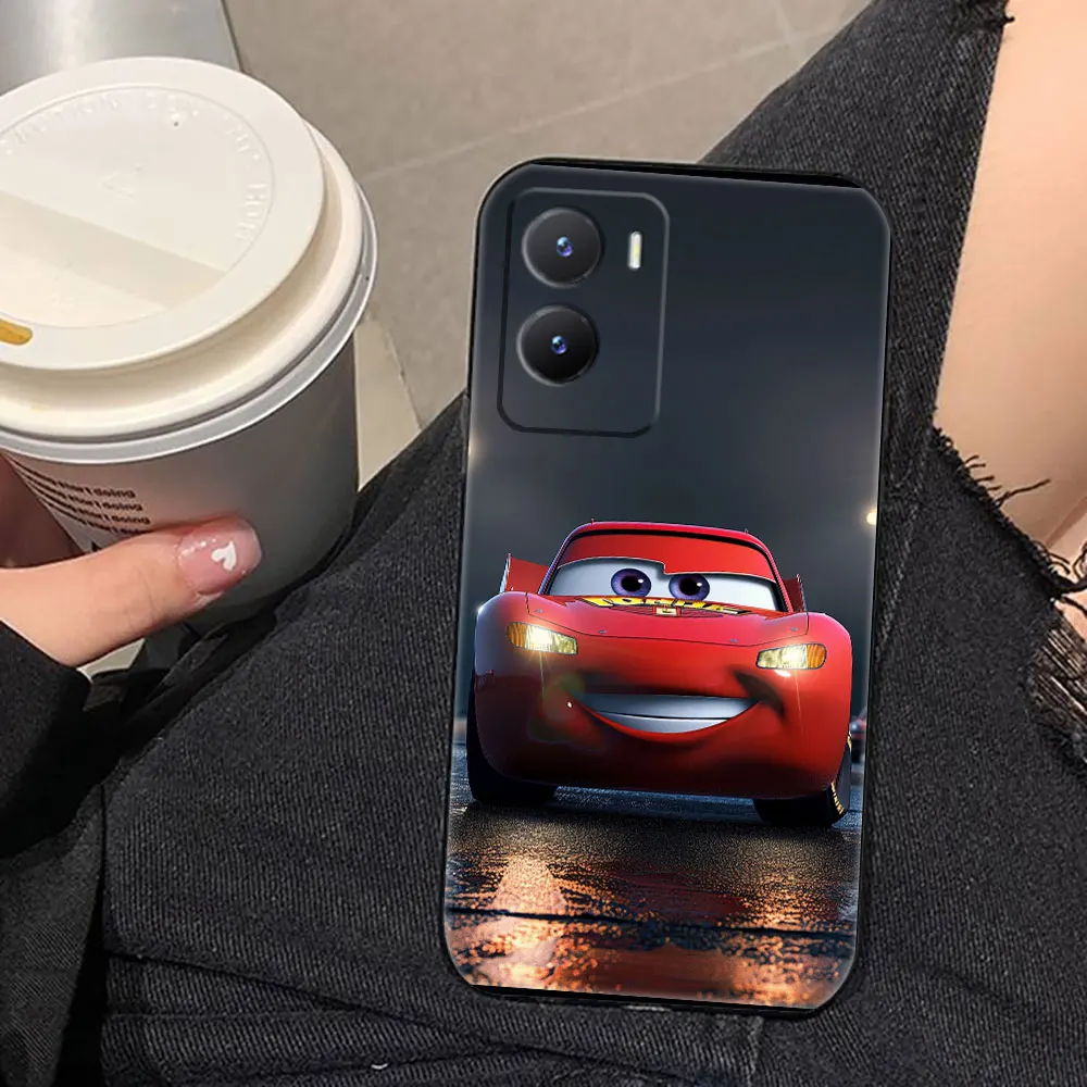 Cartoon Cars Lightning McQueen Phone Case For VIVO S1 V15 V17 V20 V20SE V21 V23 V23E V25 V25E V27 V27E V29 V29E V30 Case Funda