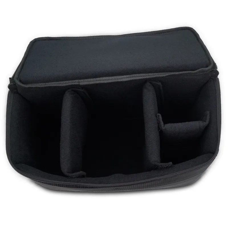 Besegad Portable Large Camera Insert Padded Bag Case Pouch Shockproof with Dividing Partition for DSLR Sony Canon Nikon Pentax